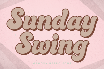 Sunday Swing Font for Creative Design Projects